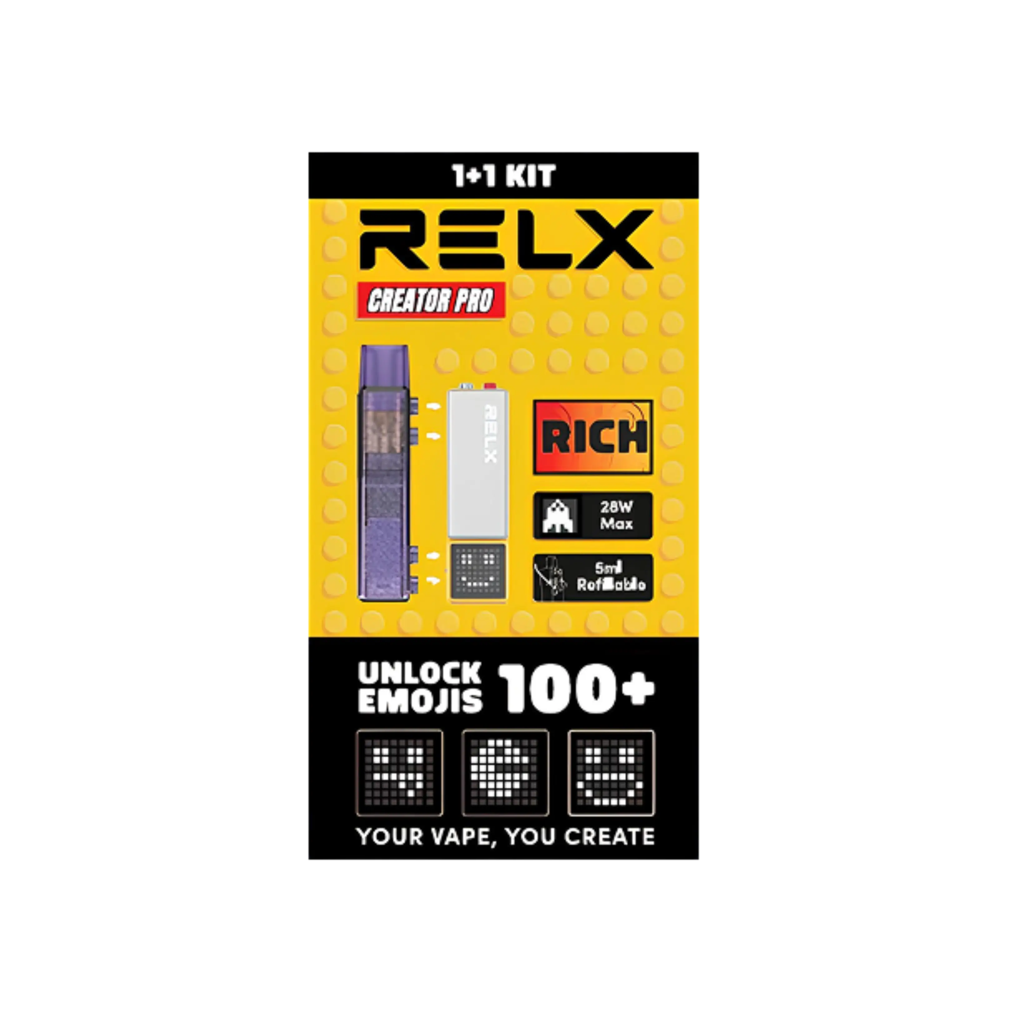 RELX Open System Creator Pro Device | RELX Indonesia Official RELX Open System Creator Pro Device | RELX Indonesia Official