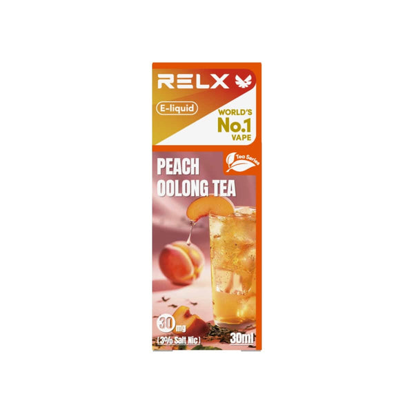 Shop RELX IDN Disposable E-cigrette Vape E-liquid Peach Oolong tea Order for Great Vaping  3% Nicotine Most Popular E-cigarette Flavour  🍹