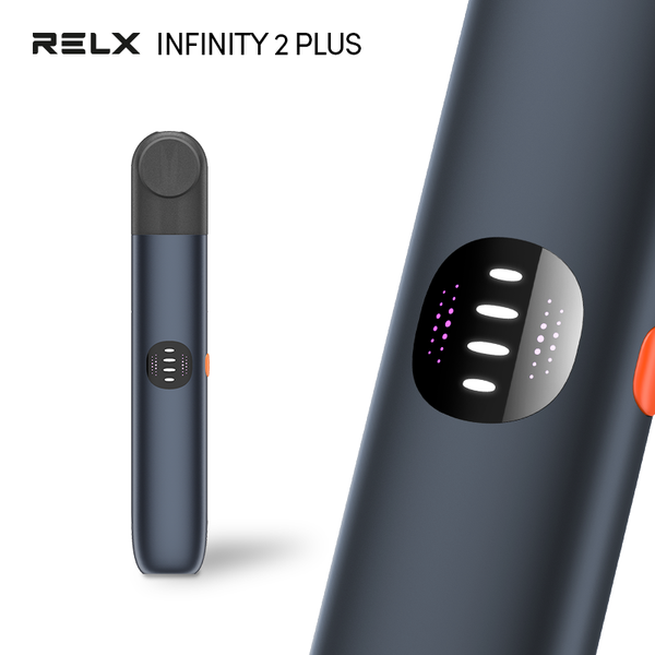 RELX IDN E-cigrette Vape RELX Infinity 2 Plus Device Midnight Azure Price Rp 330000 Product Most Popular E-cigarette Products
