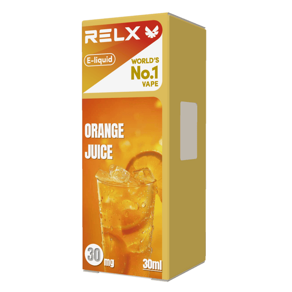  RELX IDN Disposable Vape E-liquid Orange Juice Price Rp 110000 3% Nicotine Indonesia's Premier E-cig Product  🍹
