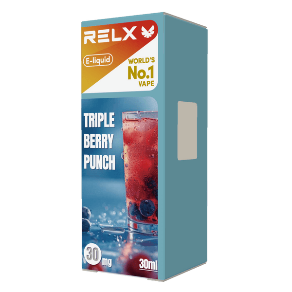  RELX IDN Disposable Vape E-liquid Triple Berry Punch Price Rp 110000 3% Nicotine Indonesia's Premier E-cig Product  
