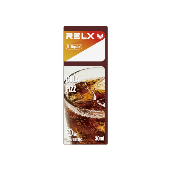 Buy RELX Indonesia E-cigarette E-liquid Pod Pro2 Cola Fizz Flavor Flavour 3% Nicotine Best E-cigarette Brands Cartridge 30mL E-liquid 🥤
