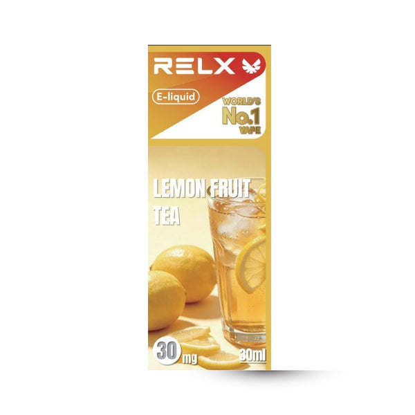 Shop RELX IDN Disposable E-cigrette Vape E-liquid Lemon_Fruit_Tea Order for Great Vaping  3% Nicotine Most Popular E-cigarette Flavour 
