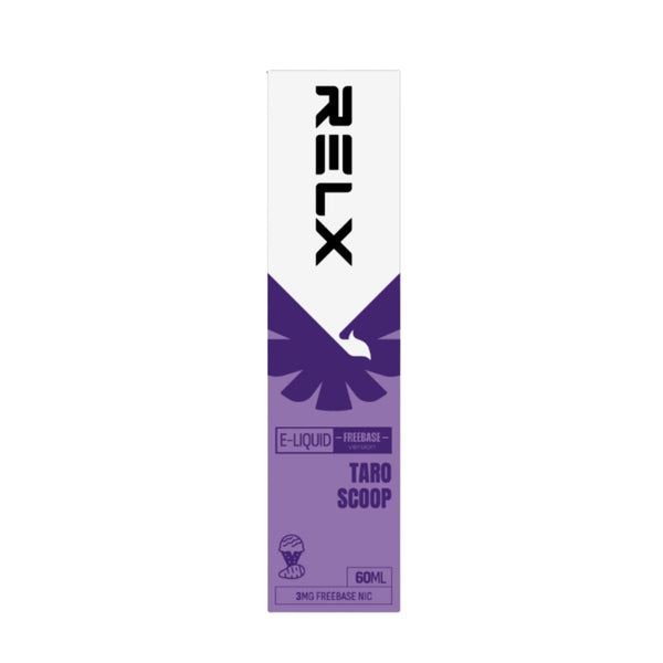 RELX IDN Vape E-liquid Taro Scoop 60mL Freebase 3mg Nicotine Price Rp145000
