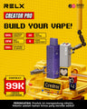 RELX Indonesia Open System Device Creator Pro Kit with 5mL refillable pod cartridge at only Rp 99K