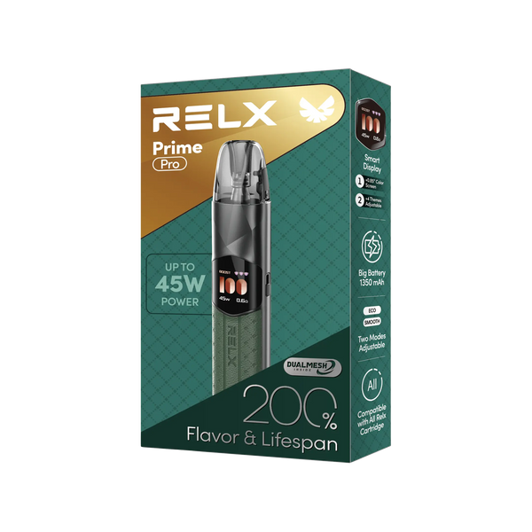 Shop Open System Vape RELX Prime Pro | RELX Indonesia Shop Open System Vape RELX Prime Pro | RELX Indonesia