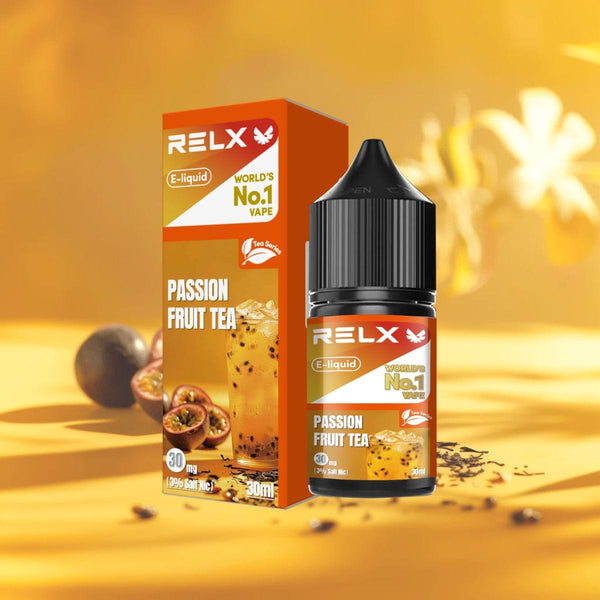 Shop RELX IDN Disposable E-cigrette Vape E-liquid Passion Fruit Tea Order for Great Vaping  3% Nicotine Most Popular E-cigarette Flavour  🍹
