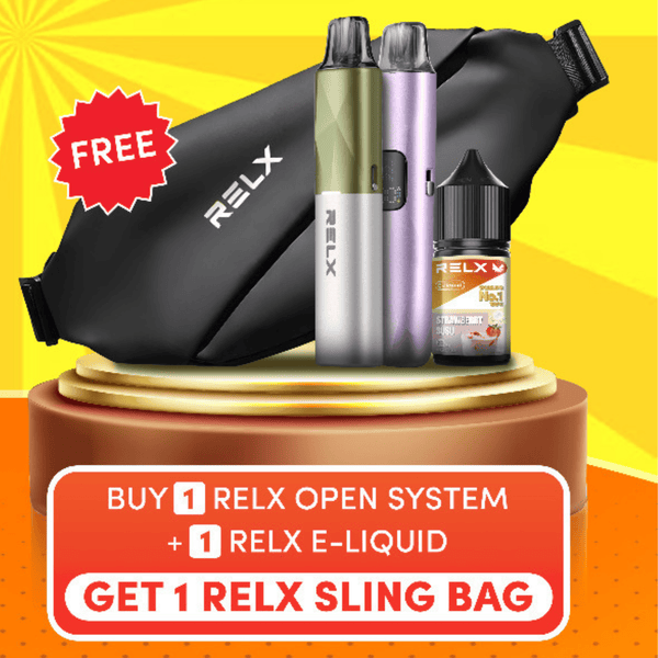 RELX Prime E x Sling Bag Bundle
