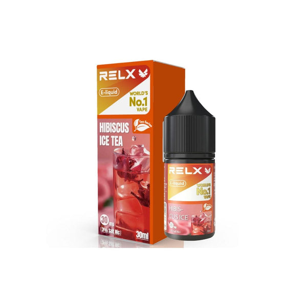 Shop RELX IDN Disposable E-cigrette Vape E-liquid Hibiscus Ice Tea Order for Great Vaping  3% Nicotine Most Popular E-cigarette Flavour  🫖
