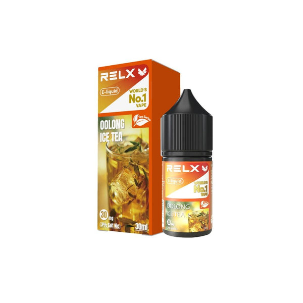  RELX IDN Disposable Vape E-liquid Oolong Ice Tea Price Rp 110000 3% Nicotine Indonesia's Premier E-cig Product  🫖
