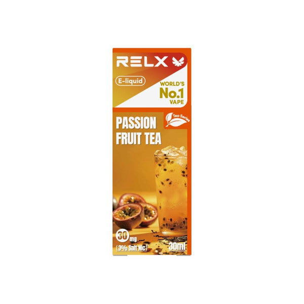 Shop RELX IDN Disposable E-cigrette Vape E-liquid Passion Fruit Tea Order for Great Vaping  3% Nicotine Most Popular E-cigarette Flavour  🍹
