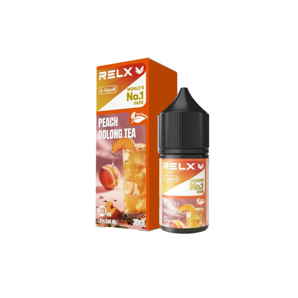  RELX IDN Disposable Vape E-liquid Peach Oolong tea Price Rp 110000 3% Nicotine Indonesia's Premier E-cig Product  🍹
