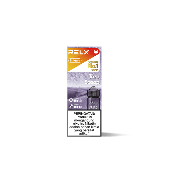 RELX E-liquid taro scoop

